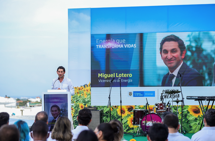 Viceministro de Minas y EnergÃ­Â­a, Miguel Lotero